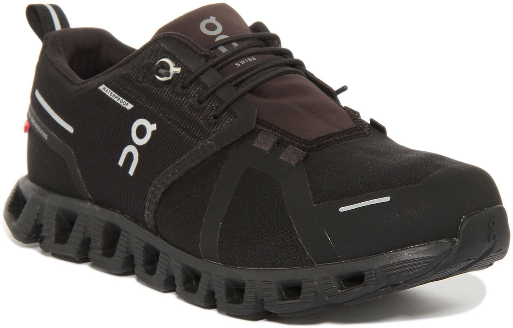 On Running Cloud 5 Wp In All Black For Women