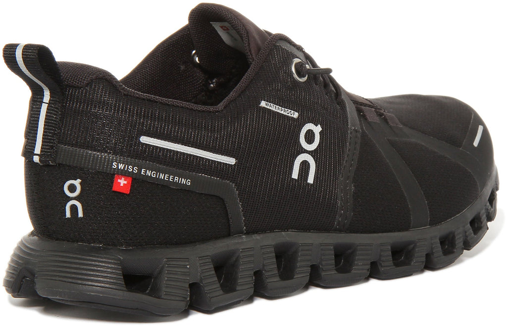 On Running Cloud 5 Wp In All Black For Women