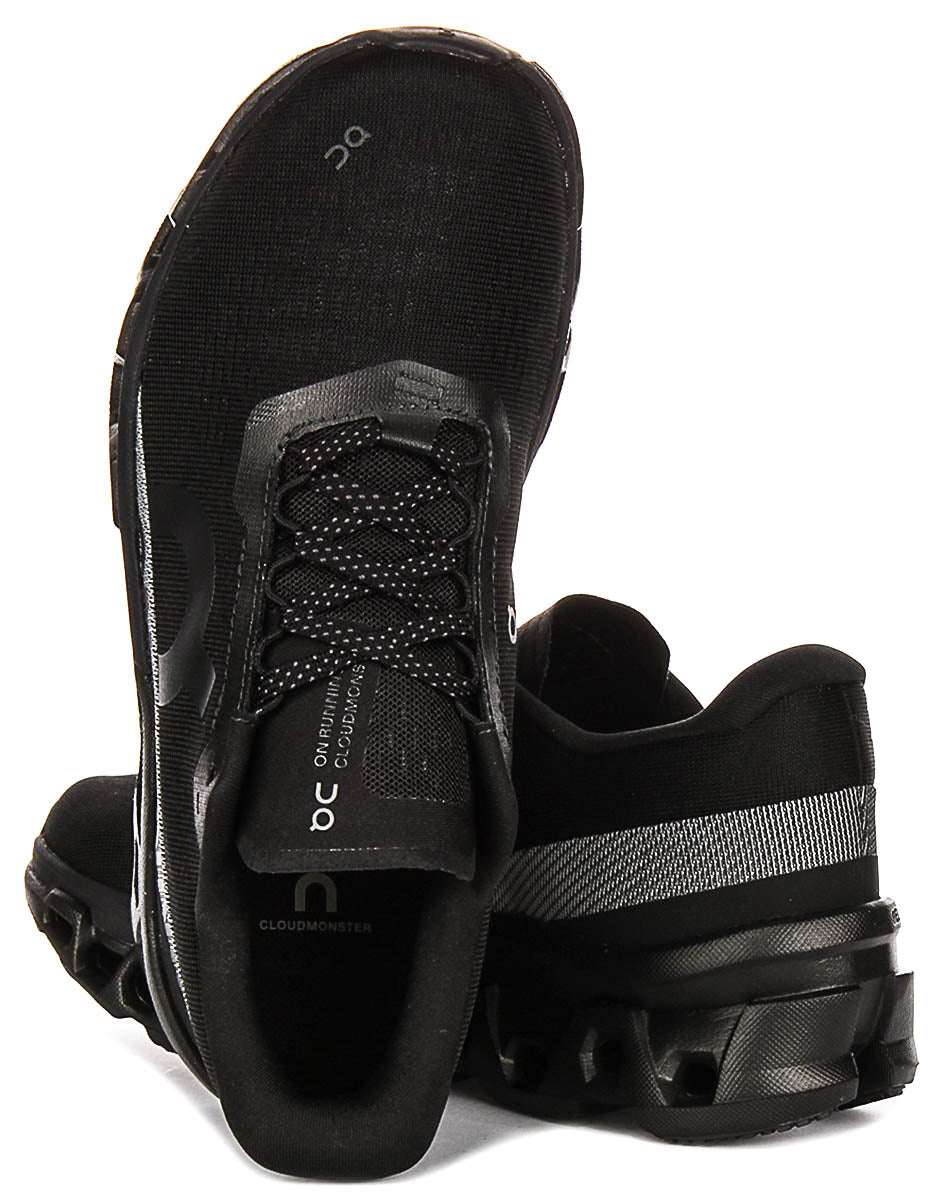 On Running Cloudmonster 2 In Black For Women