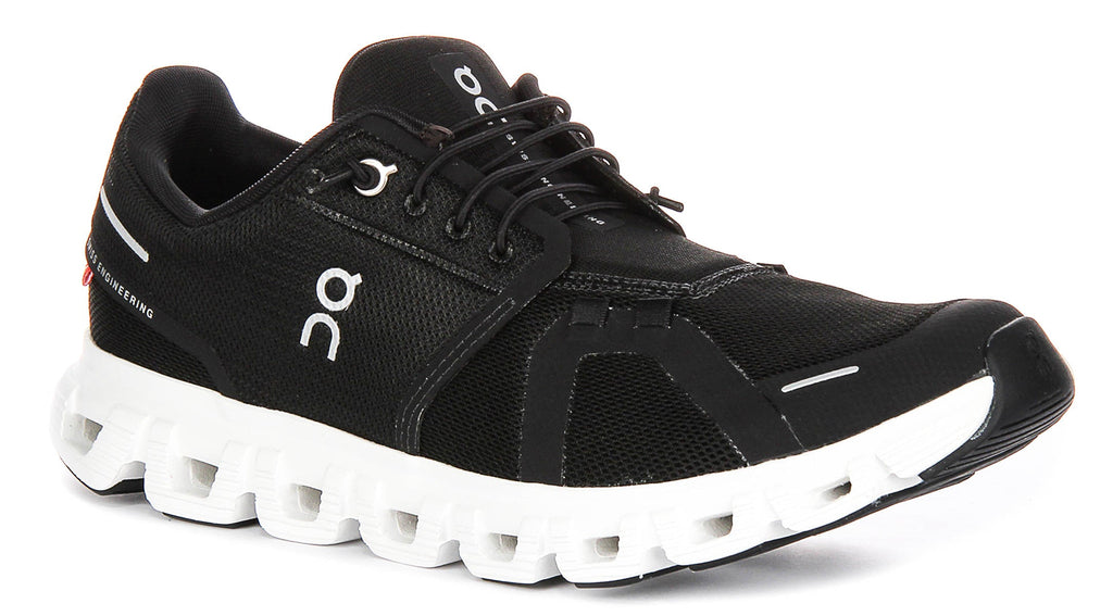 On Running Cloud 6 In Black White For Women