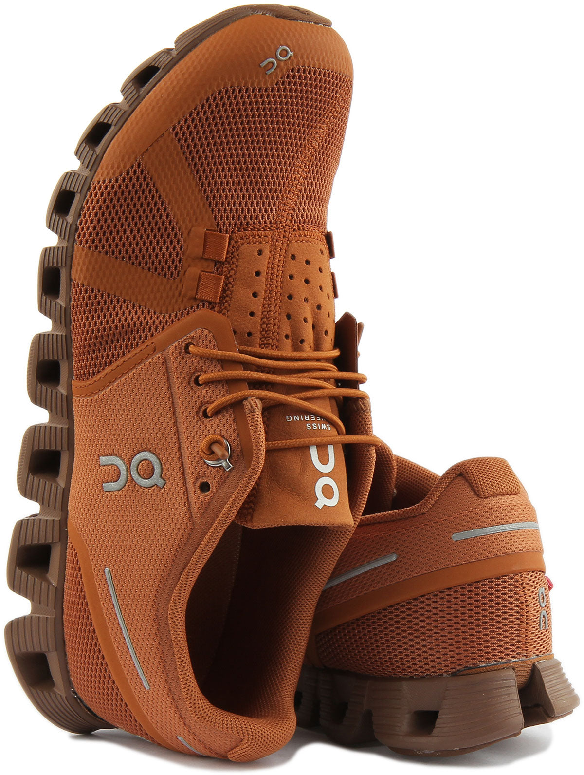 On Running Cloud Monochrome In Brick Brown For Women