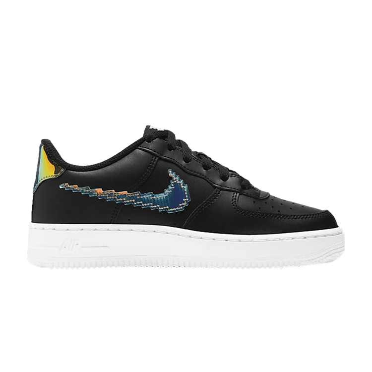 Nike Air Force 1 LV8 GS 'Digital Swoosh - Black'