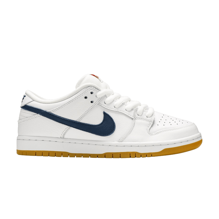Nike Dunk Low Pro ISO SB 'Orange Label - White Navy' Sample