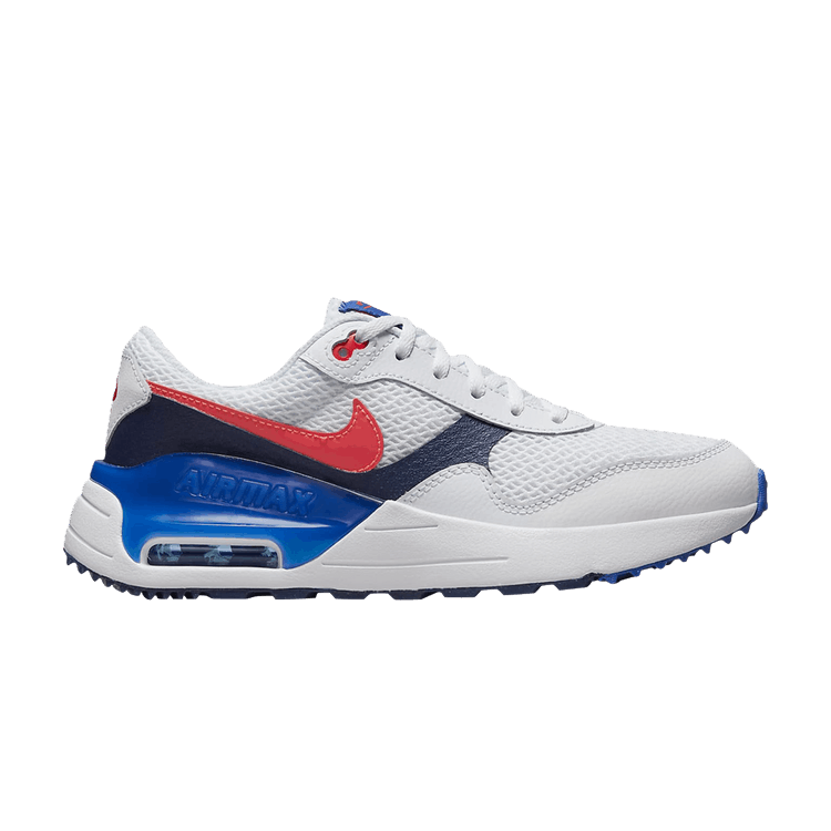 Nike Air Max SYSTM GS 'White Royal Crimson'