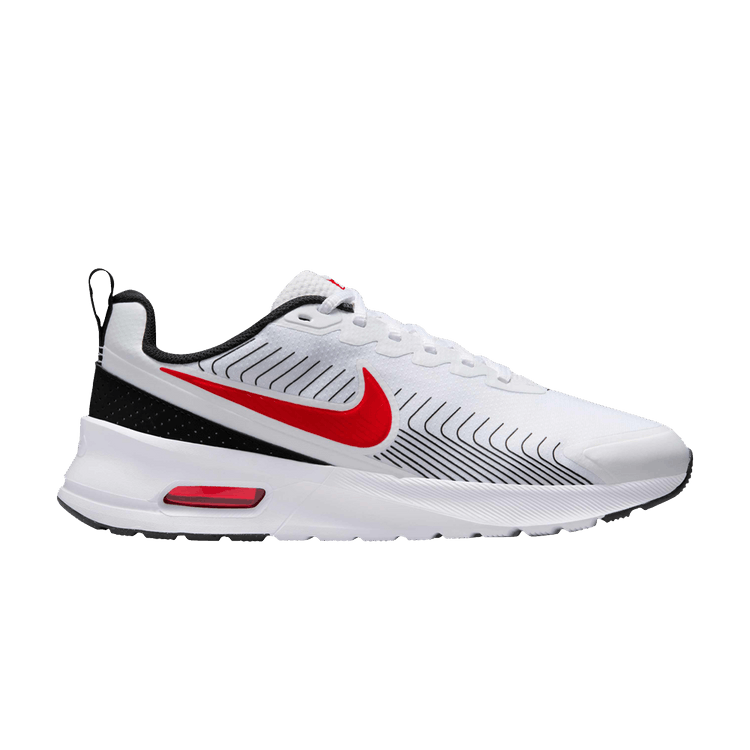 Nike Air Max Nuaxis 'White Black University Red'