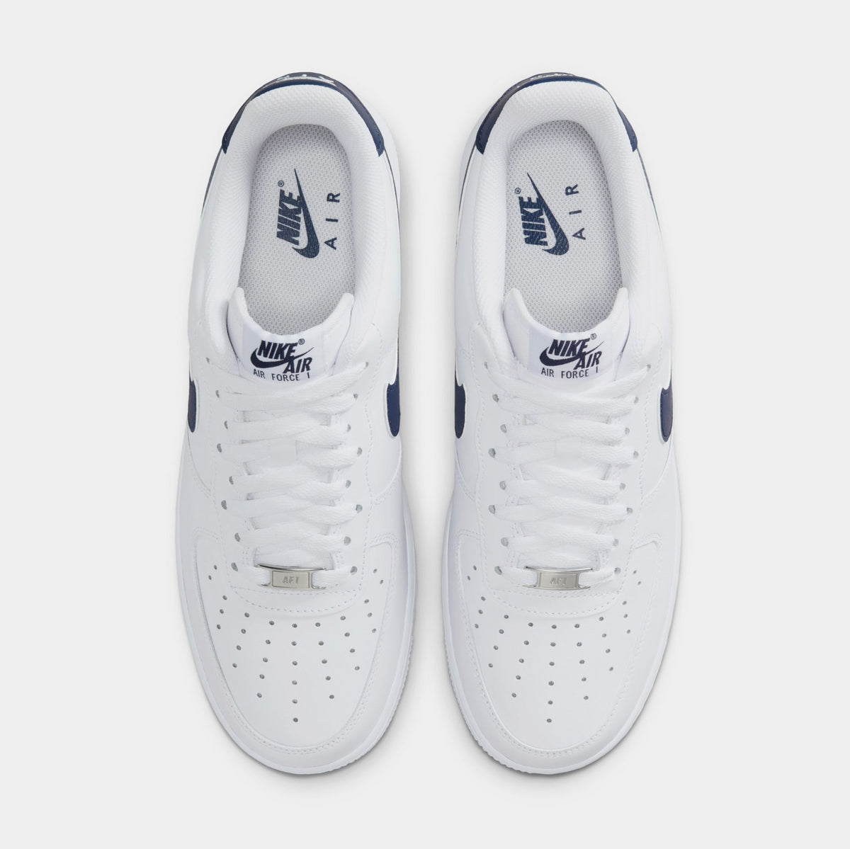 Air Force 1 07 Mens Lifestyle Shoes (White/College Navy)