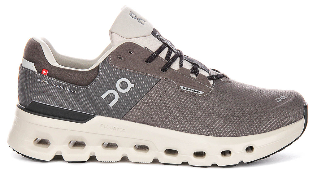 On Running Cloudrunner 2 Waterproof In Grey For Men