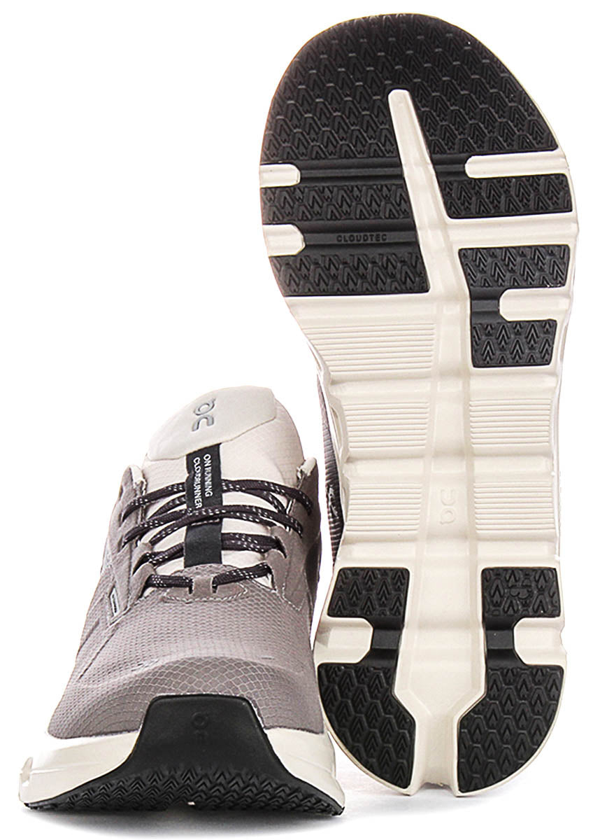On Running Cloudrunner 2 Waterproof In Grey For Men