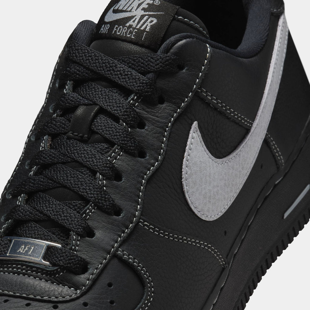 Air Force 1 07 Mens Lifestyle Shoes (Black/Wolf Grey/Black/Black)