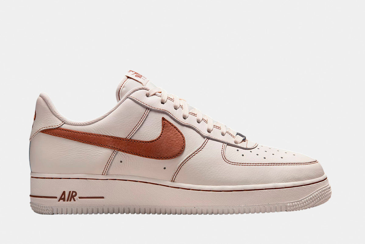 Air Force 1 '07 LV8 Mens Lifestyle Shoes (Ivory/Saddle Brown)