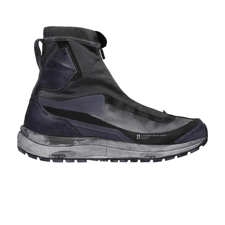 11 By Boris Bidjan Saberi x Salomon Bamba 2 High 'Black Dye'