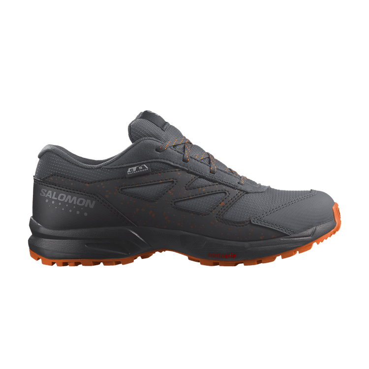 Salomon Outway CSWP Junior 'Ebony Shocking Orange Speckled'