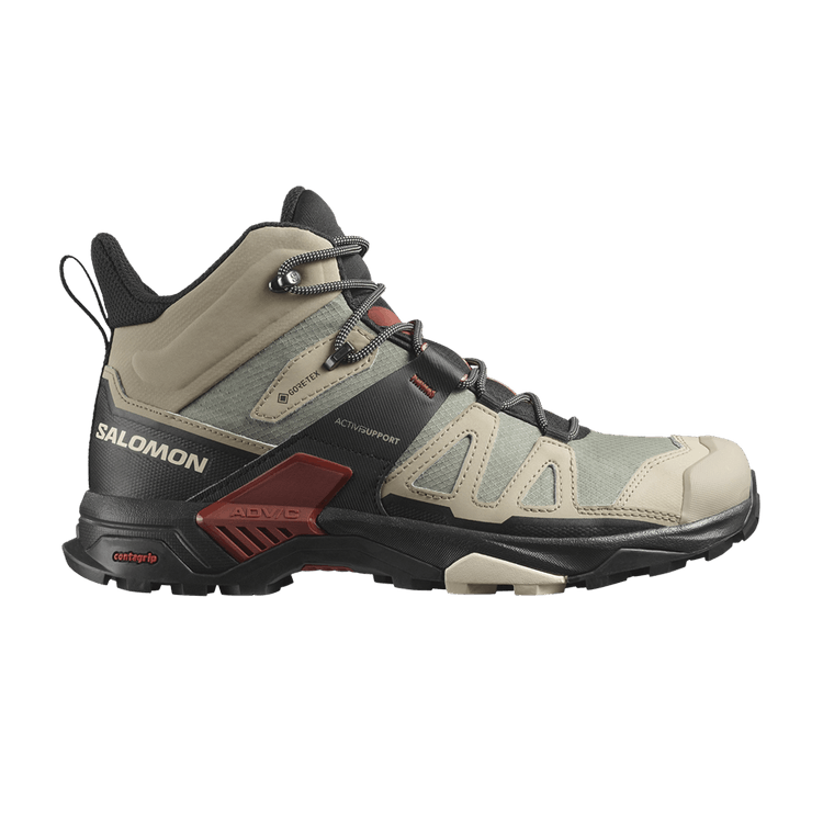 Salomon X Ultra 4 Mid GORE-TEX 'Vintage Khaki Black'