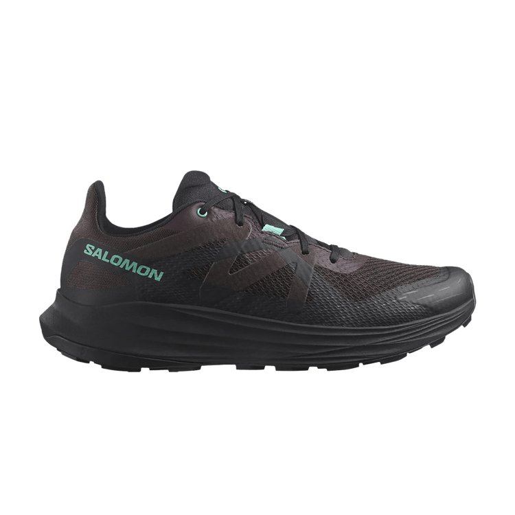 Salomon Ultra Flow 'Black Coffee Electric Green'