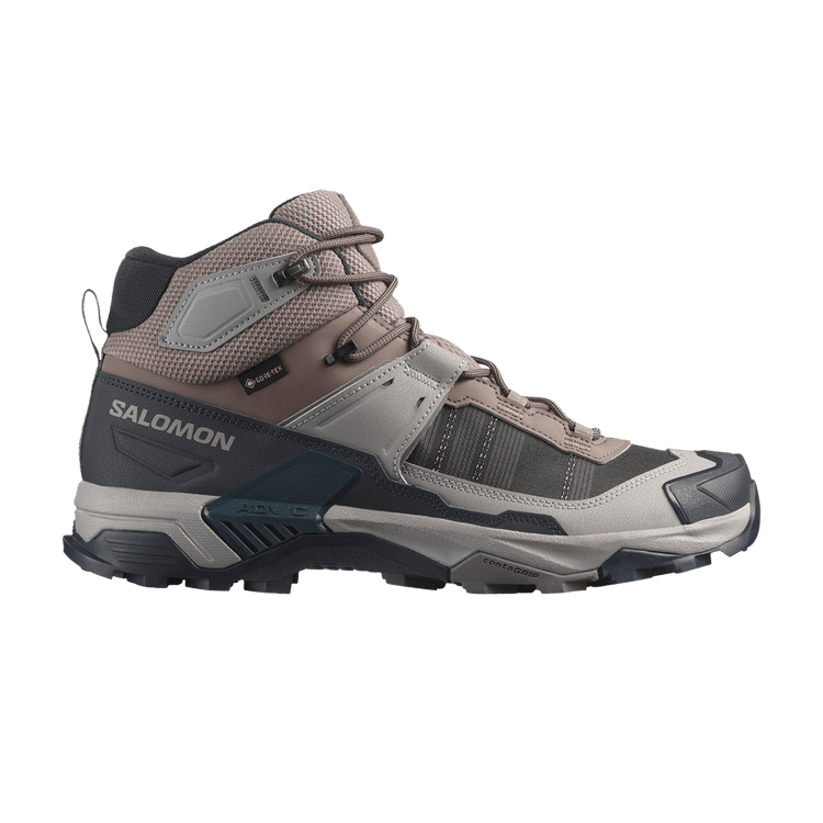 Salomon X Ultra 5 Mid GORE-TEX 'Iron Dark Navy'