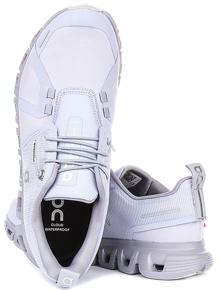 On Running Cloud 6 Waterproof In Lilac For Women