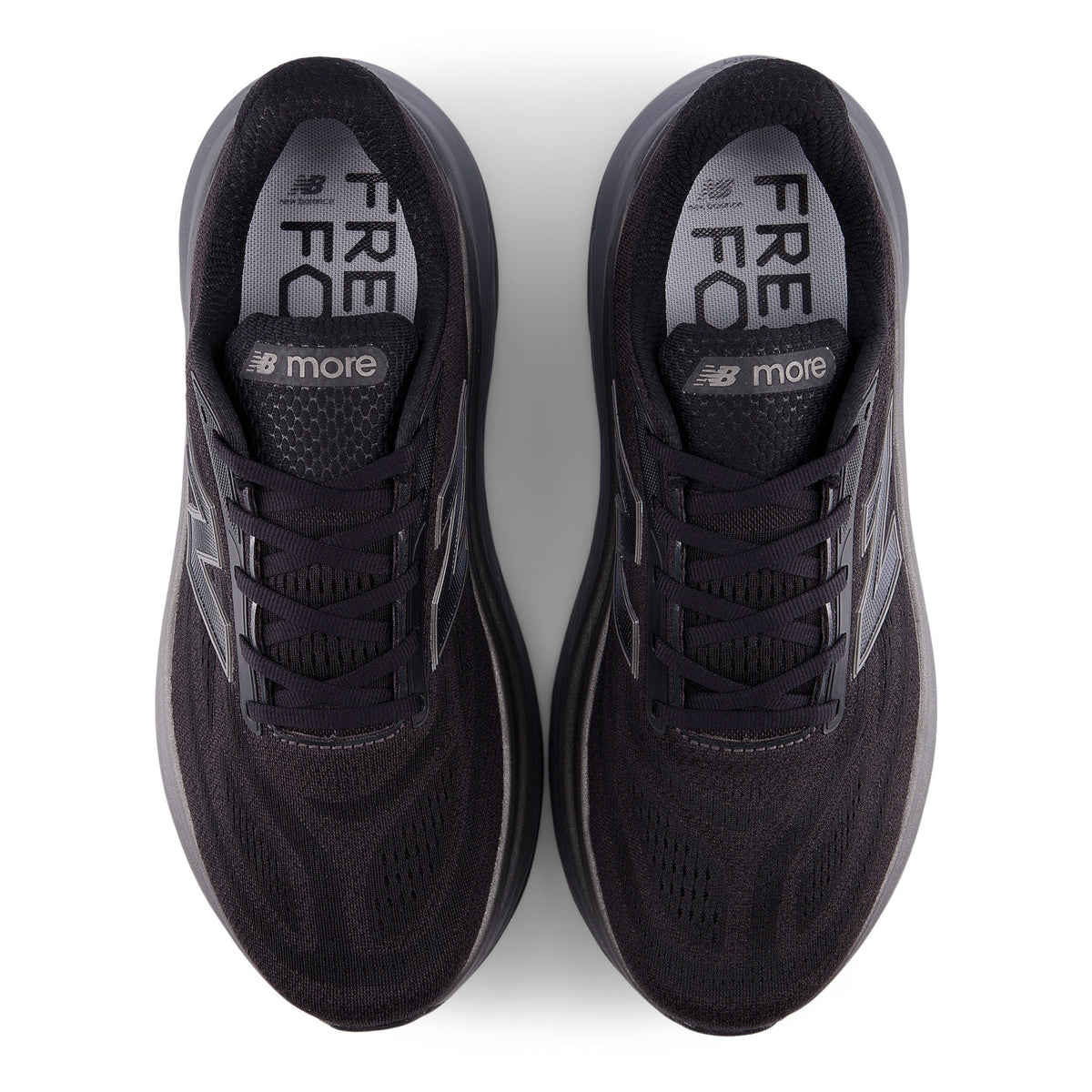 New Balance Mens Fresh Foam X More V6 - BLACK (Wide)