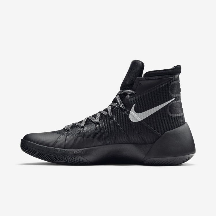 Nike Hyperdunk 2015 'Black Metallic Silver'