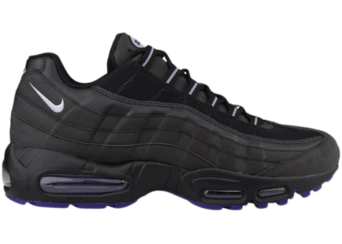Nike Air Max 95 Black Wolf Grey Court Purple