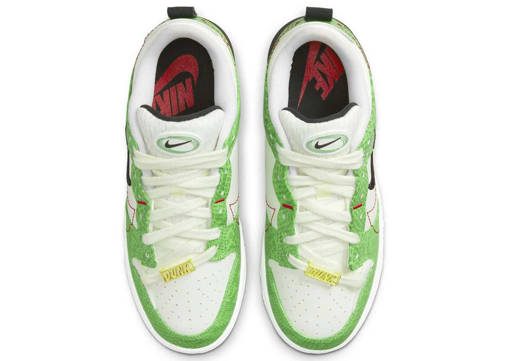 Nike Dunk Low Disrupt 2 Just Do It Snakeskin Green (Women's)