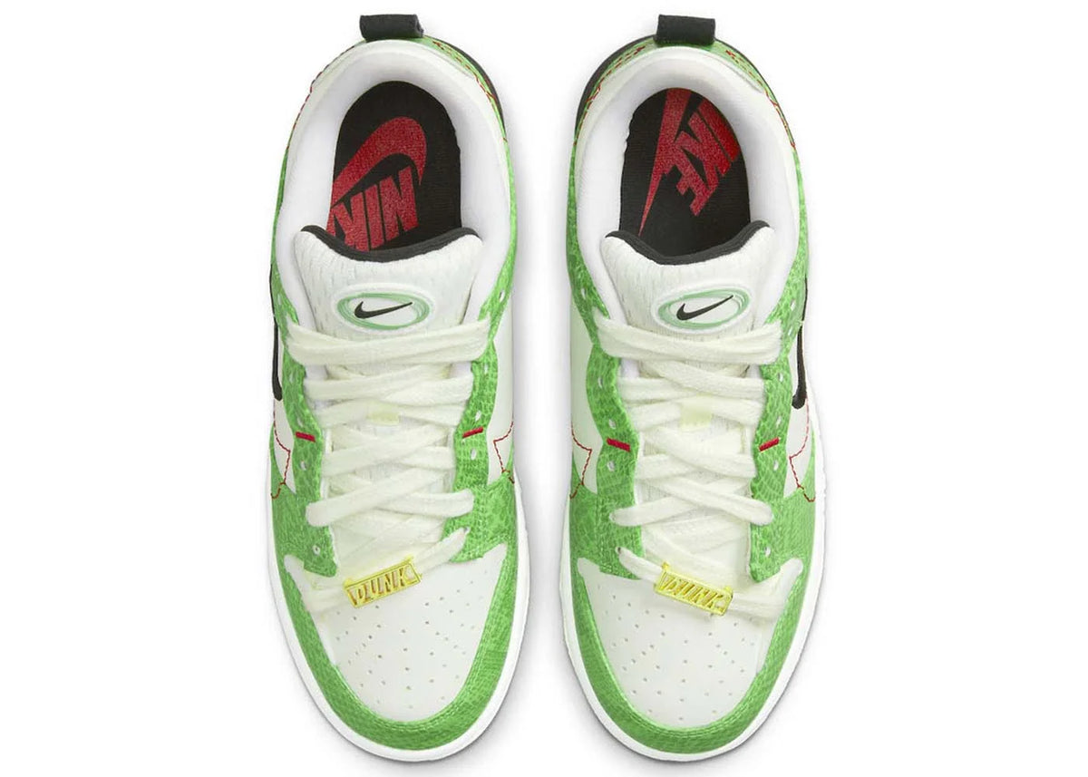 Nike Dunk Low Disrupt 2 Just Do It Snakeskin Green (Women's)