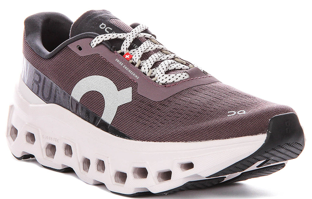 On Running Cloudmonster 1 In Purple For Women