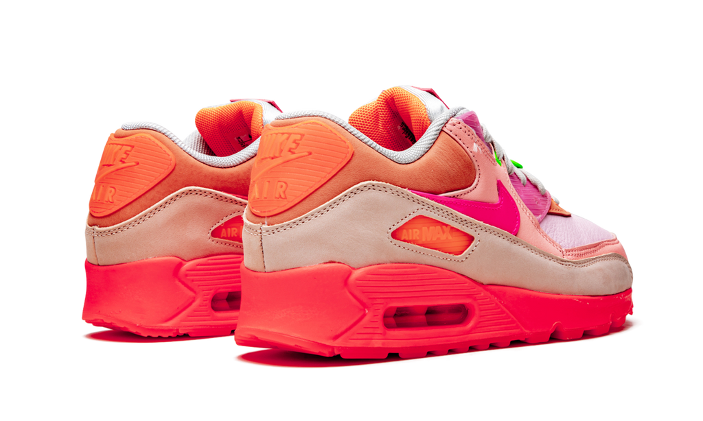 AIR MAX 90 PRM WMNS "Platinum Crimson/Bright Purple" CT3449 600