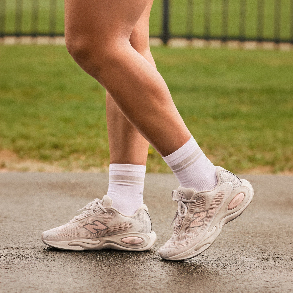 New Balance Womens Ac Runner - GREY MATTER (Wide)