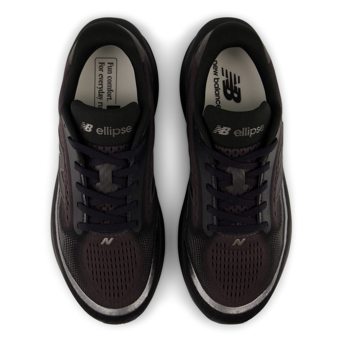 New Balance Womens Ellipse - BLACK 2 (Wide)