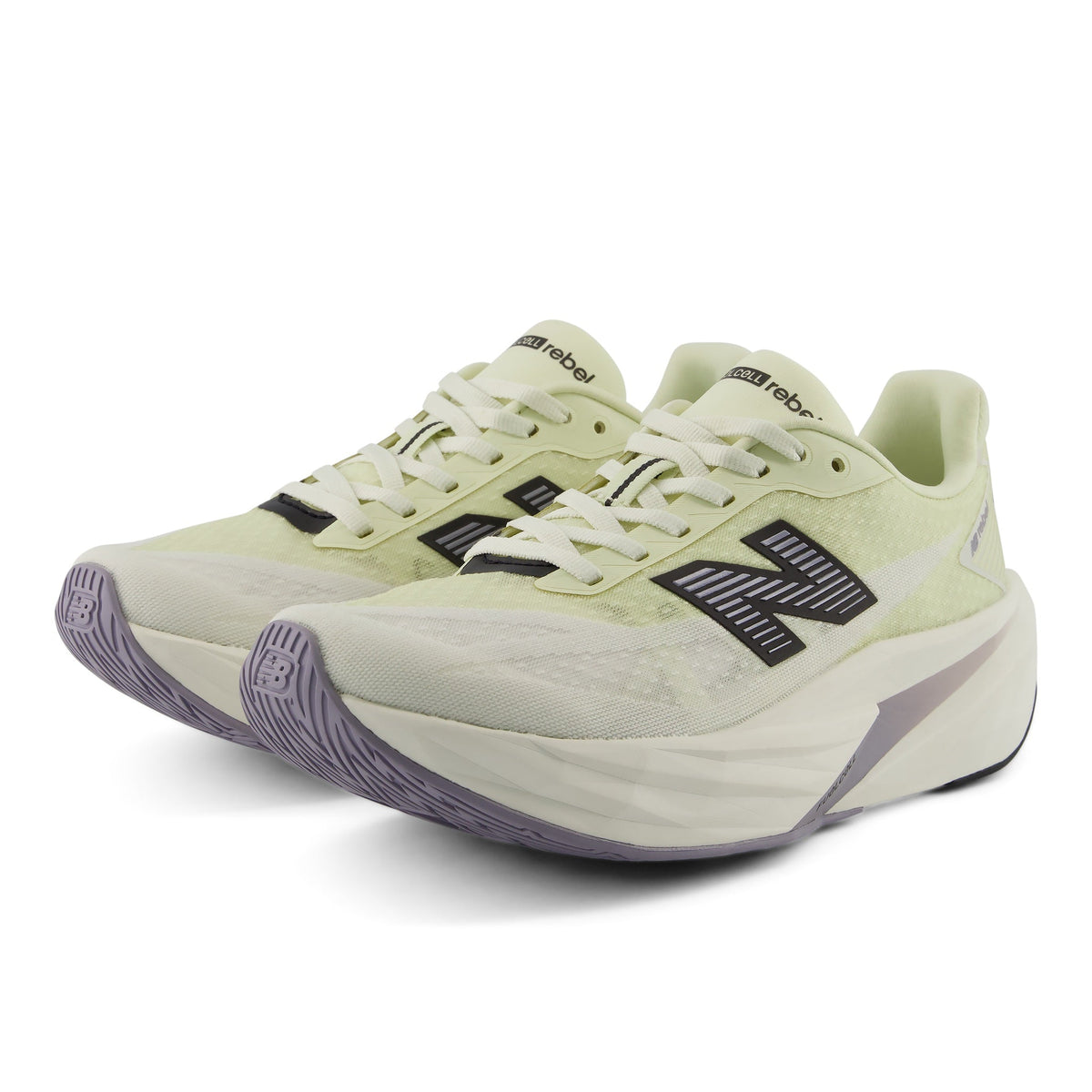 New Balance Womens Fuelcell Rebel V5 - PISTACHIO BUTTER