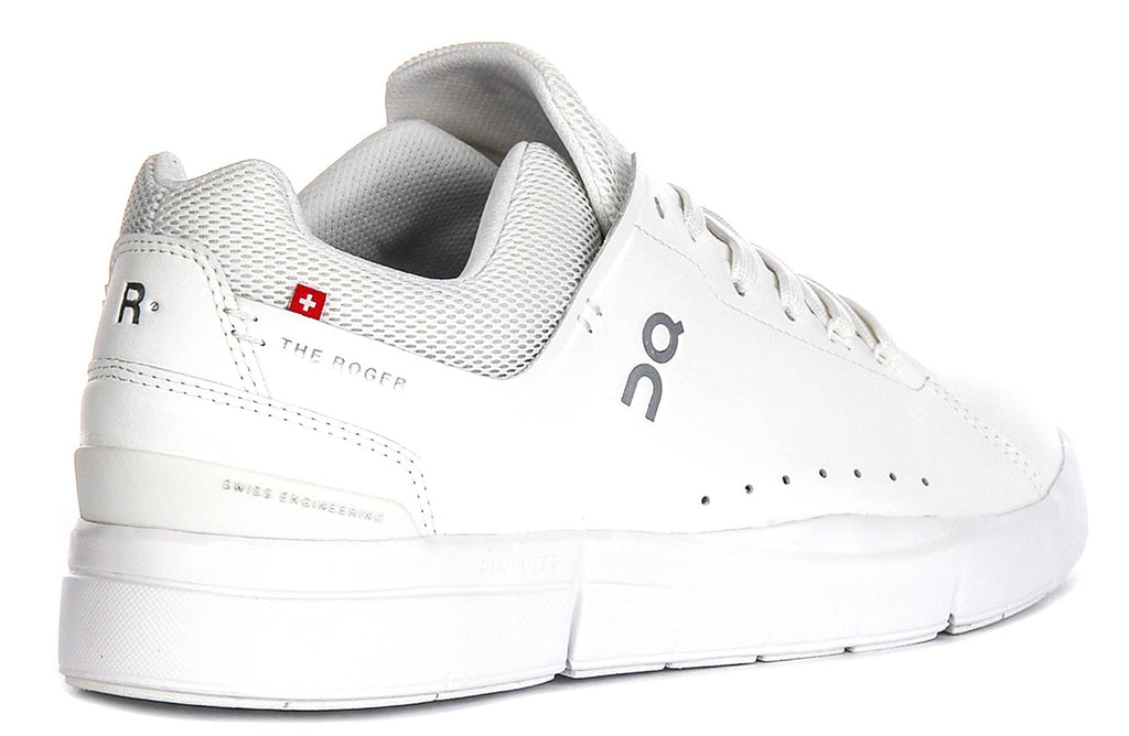 On Running The Roger Adv In White For Men
