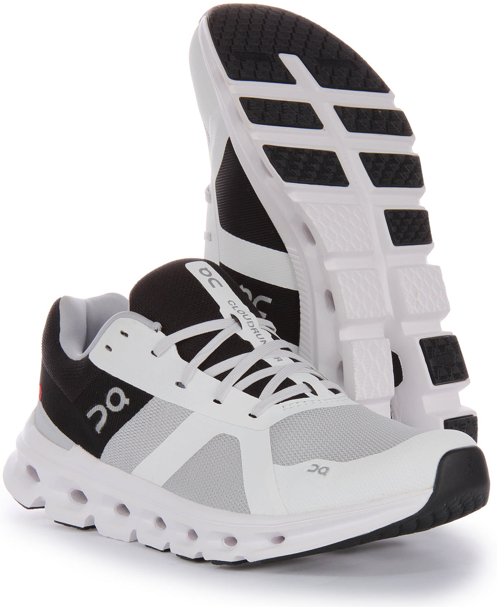 On Running Cloudrunner In White Black For Men