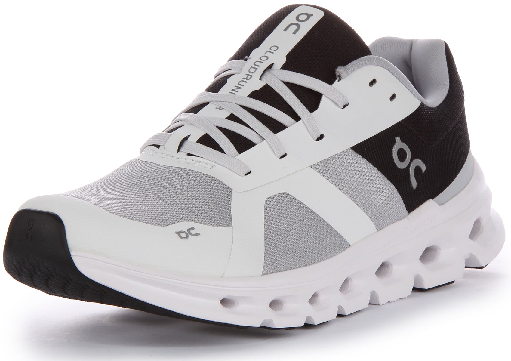 On Running Cloudrunner In White Black For Men