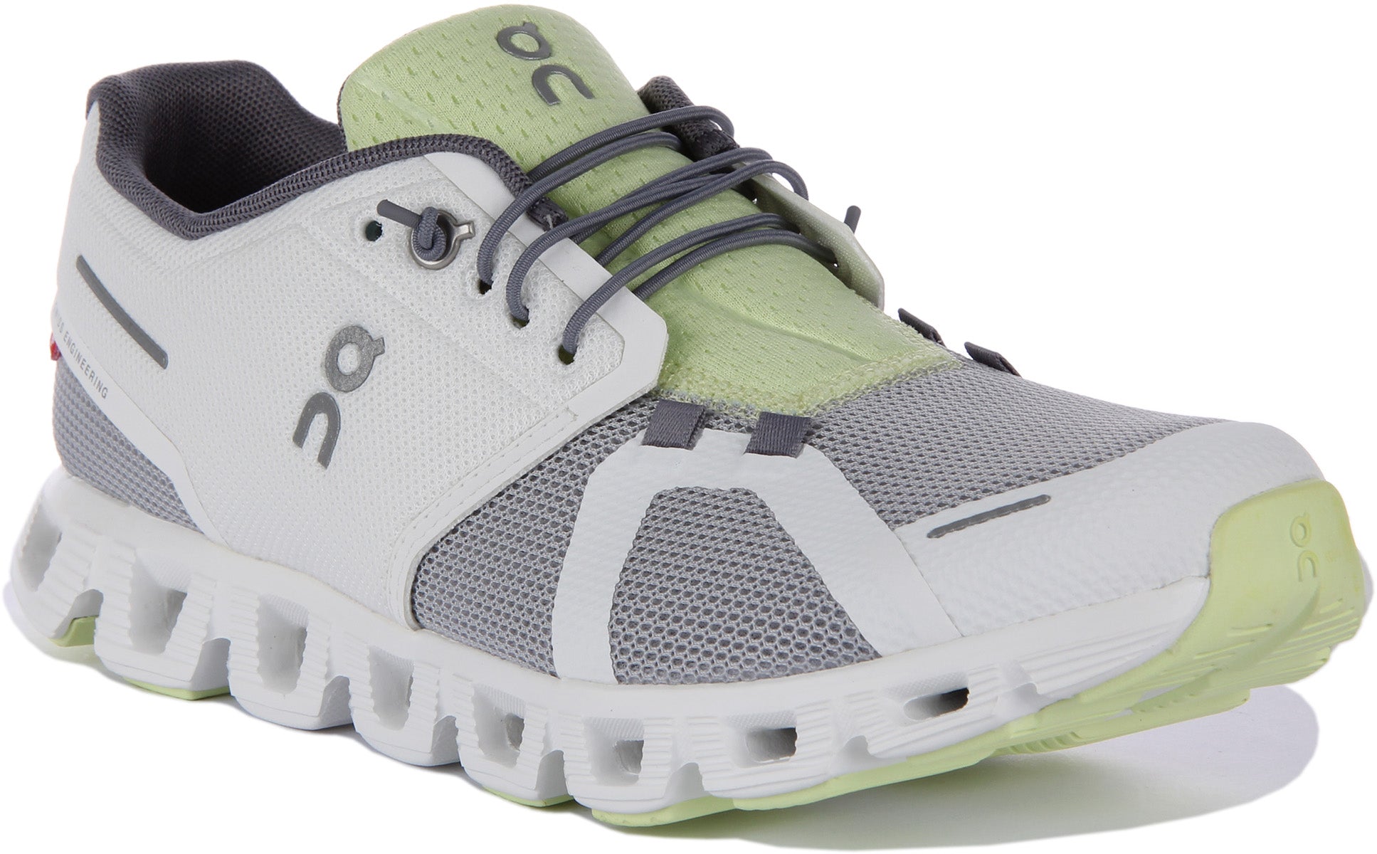 On Running Cloud 5 Push In White Grey For Men