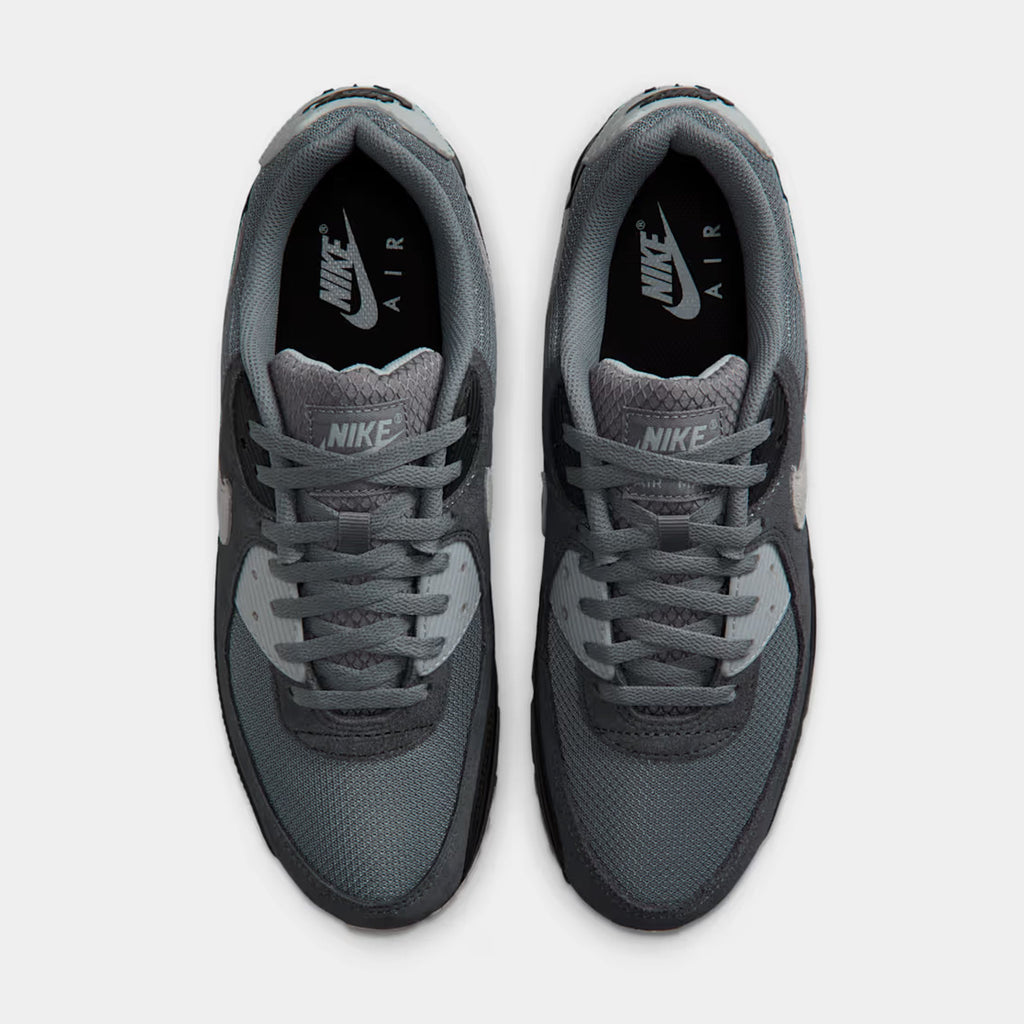 Air Max 90 Mens Running Shoes (Smoke Grey/Black/Dark Smoke Grey/Photon Dust)
