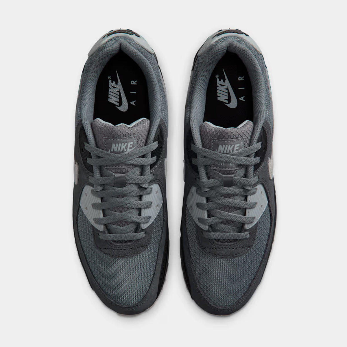Air Max 90 Mens Running Shoes (Smoke Grey/Black/Dark Smoke Grey/Photon Dust)