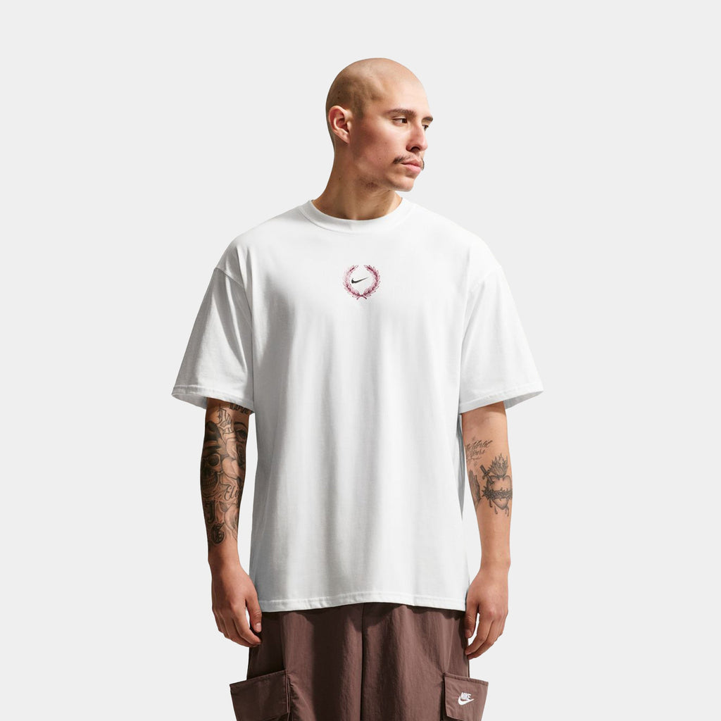 Wings Of Victory Graphic Mens Short Sleeve Shirt (Summit White)