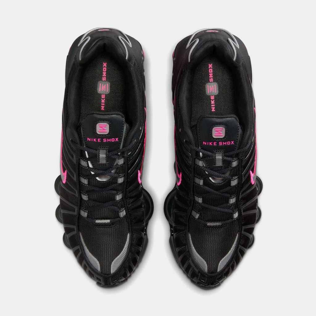 Shox TL Womens Running Shoes (Off Noir/Hyper Pink/Metallic Silver)
