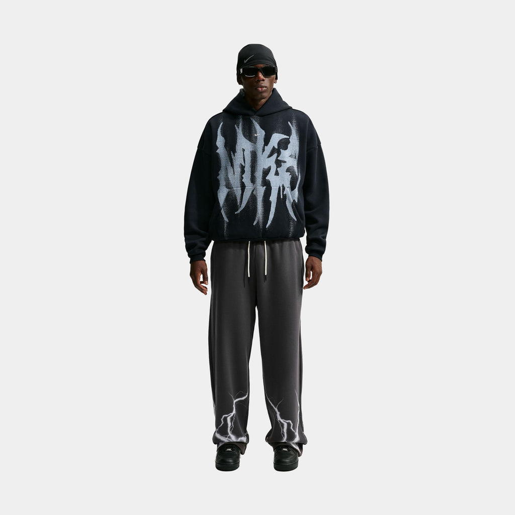 Standard Issue Brushed Basketball Fleece Mens Pants (Anthracite/White/Pale Ivory)
