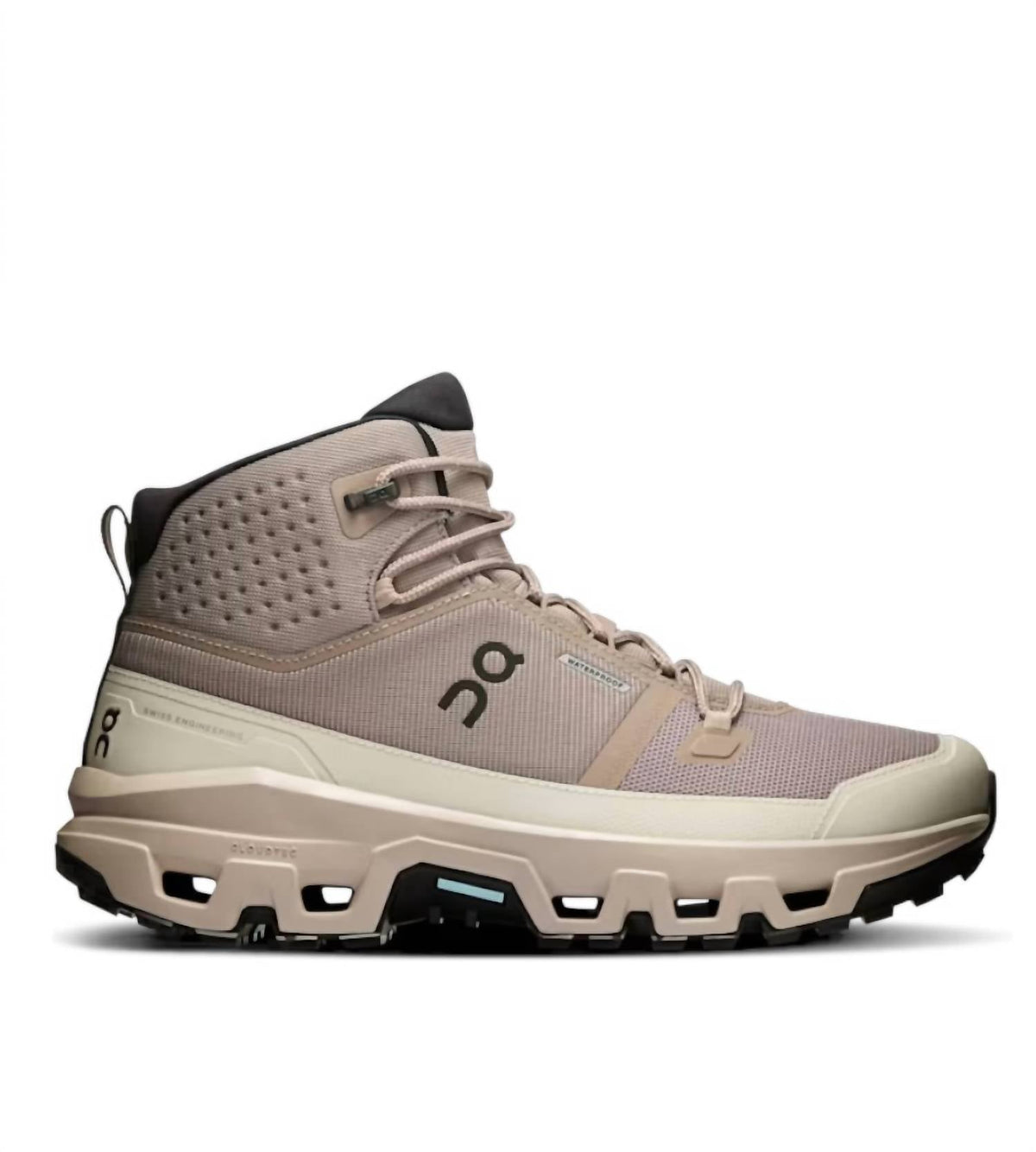 Men's Cloudrock Mid Waterproof Hiking Boot In Cinder/desert