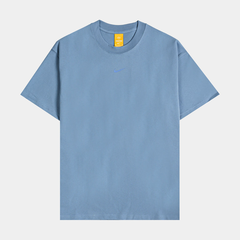 NOCTA Mens Short Sleeve Shirt (Work Blue/Polar)