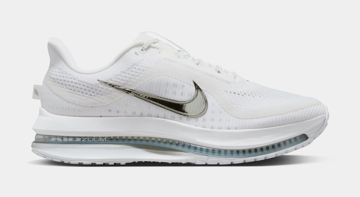 Pegasus Premium Mens Running Shoes (White/Metallic Silver/Metallic Silver)