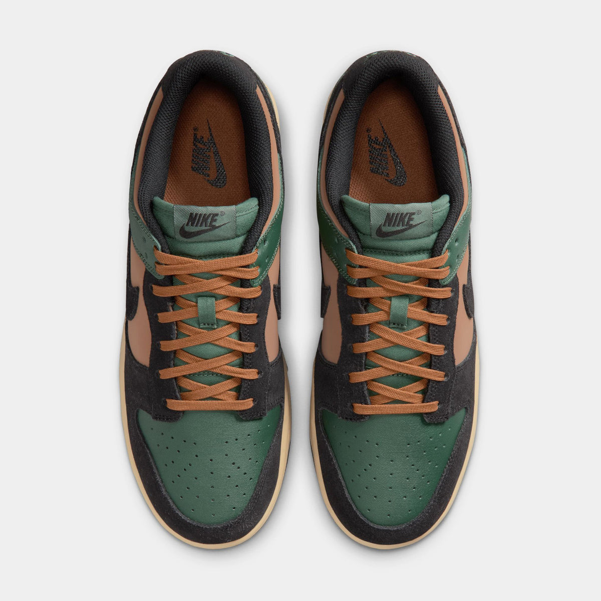 Dunk Low Retro Mens Lifestyle Shoes (Fir/Light British Tan/Sesame/Black)