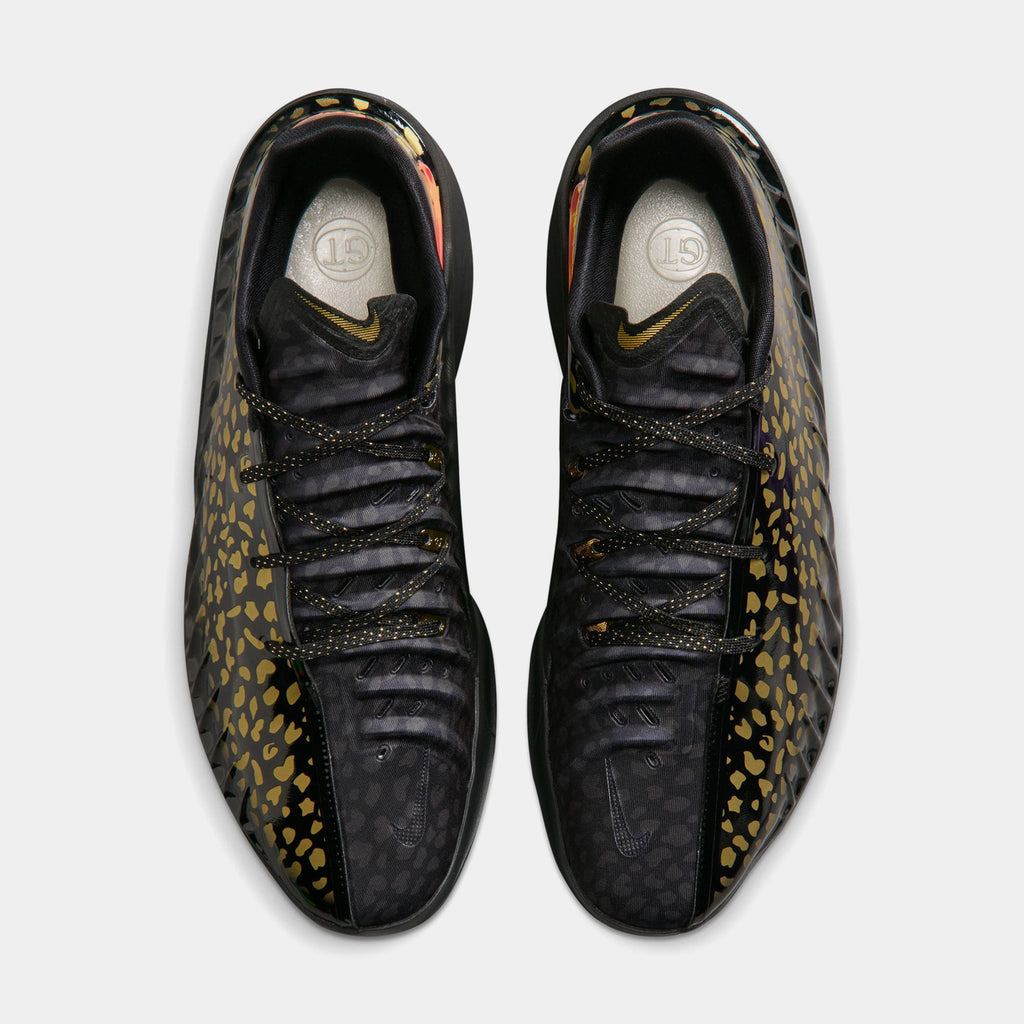 G.T Cut 4 Victor Wembanyama Mens Basketball Shoes (Black/Bright Crimson/Metallic Gold)