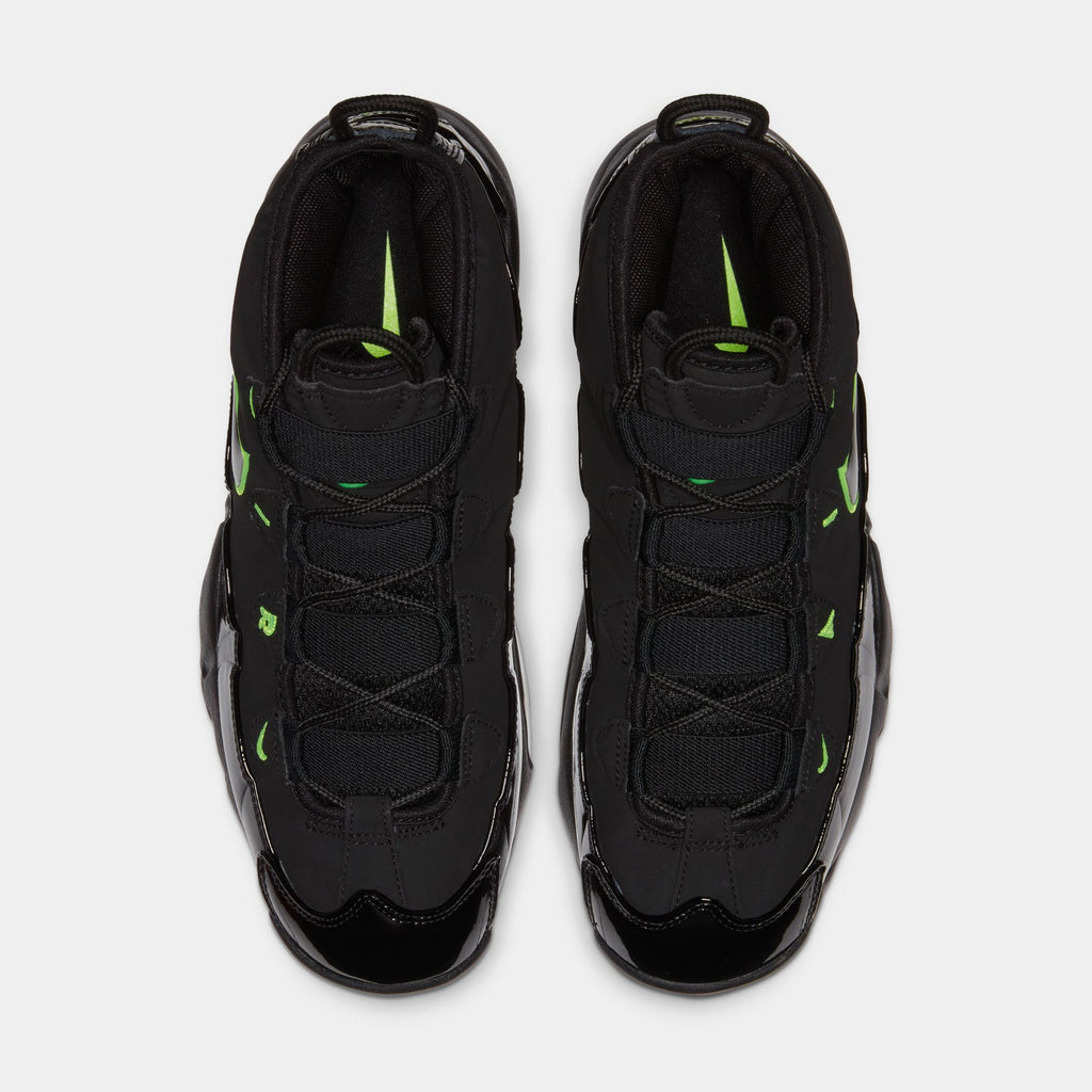 Air Max Uptempo 95 Black Volt  Mens Basketball Shoes (Black/Volt)
