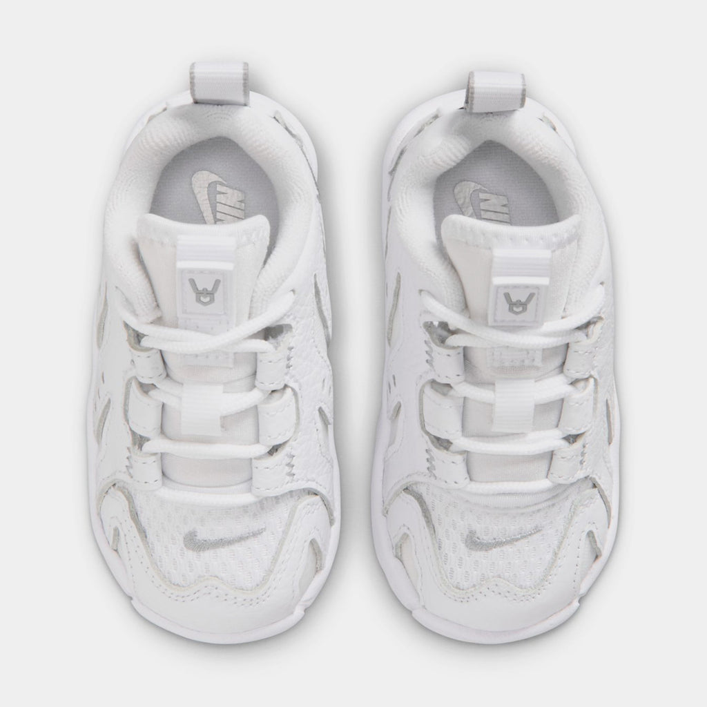 Air DT Max 96 Low Infant Toddler Basketball Shoes (White/Metallic Silver)