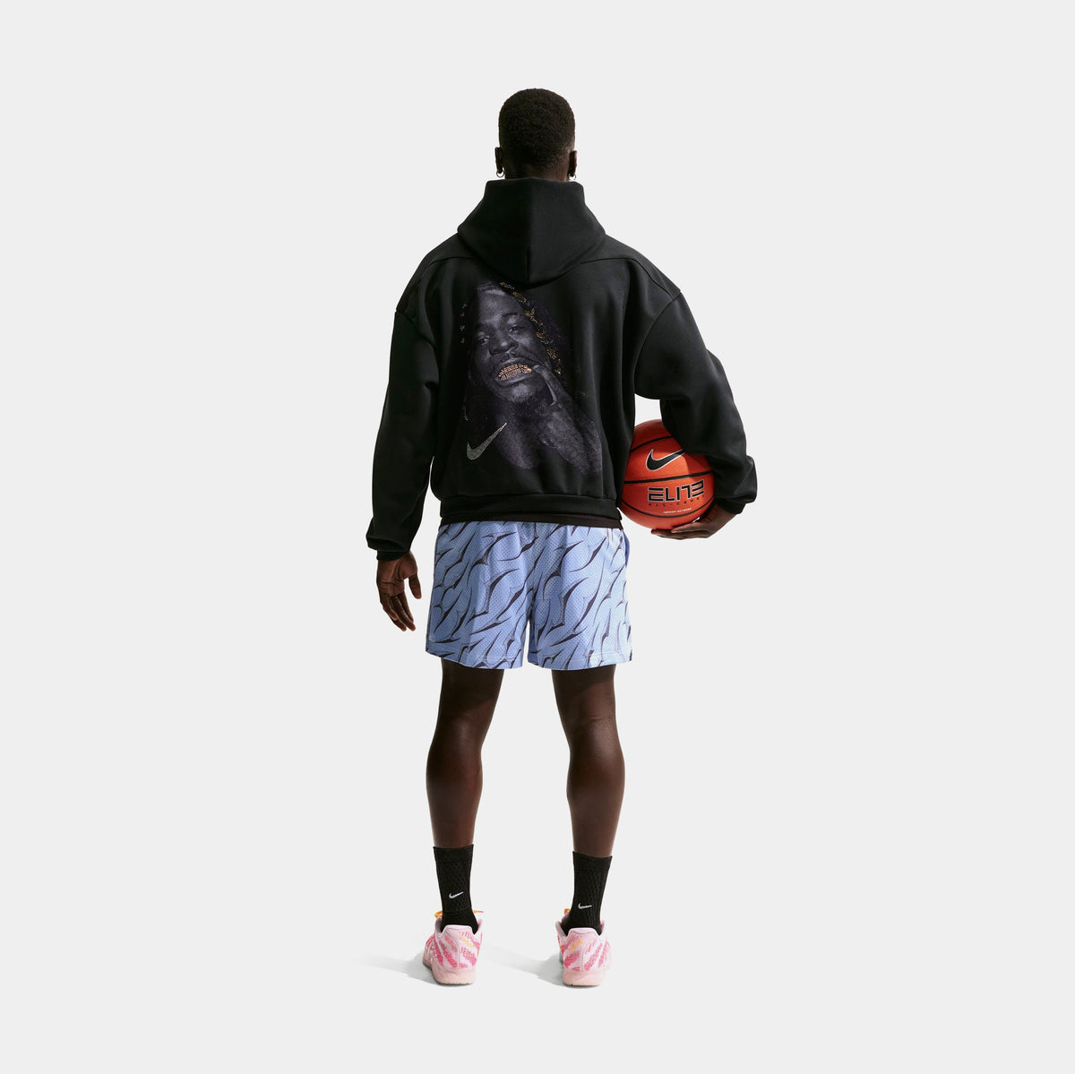 Ja Therma Fit Pullover Basketball Mens Hoodie (Black)
