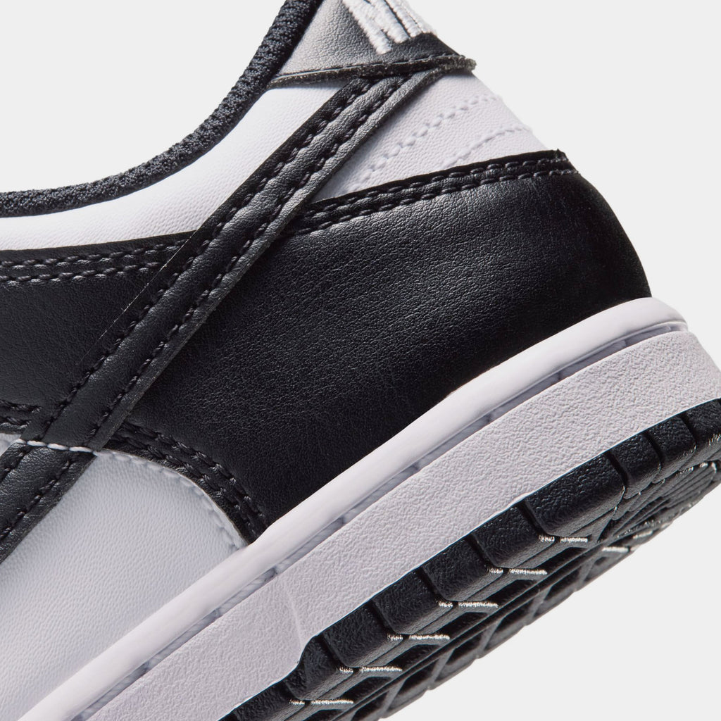 Dunk Low Preschool Lifestyle Shoes (White/Black/White)