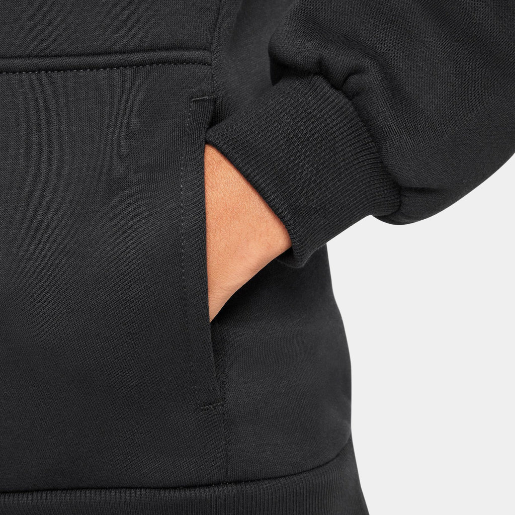 NSW Stacked Logo Pullover Grade School Hoodie (Black/Red)