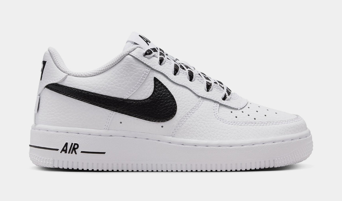Air Force 1 Low Grade School Lifestyle Shoes (White/Black)